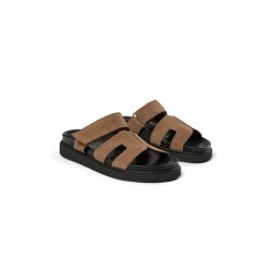 Pavement - Maru Sueede - Taupe Suede - Sandal 