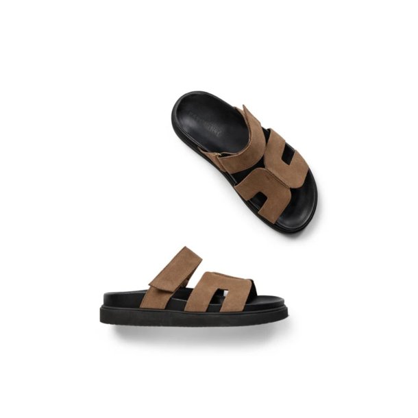 Pavement - Maru Sueede - Taupe Suede - Sandal 
