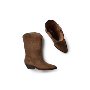 Pavement - Nikki Suede Stvler - Taupe suede