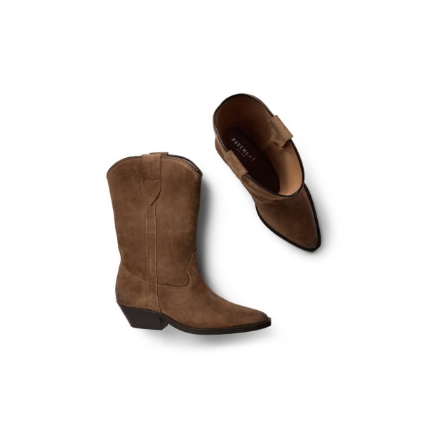 Pavement - Nikki Suede Stvler - Taupe suede