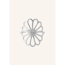 Pernille Corydon - Large Bellis ring Adj - Slv