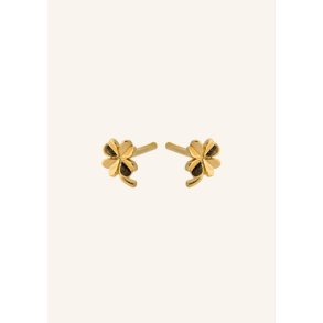 Pernille Corydon - Mini Clover Earsticks - Guld - 4 mm