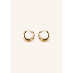 Pernille Corydon - Mini Globe Huggies - Guld - 16 mm