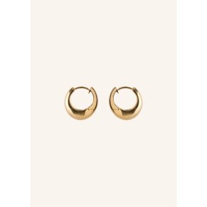 Pernille Corydon - Mini Globe Huggies - Guld - 16 mm