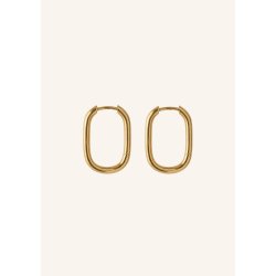 Pernille Corydon - Soft Edge Huggies - Guld - size 20 mm