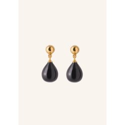 Pernille Corydon - Soft Rain Earrings - Guld - 18 mm