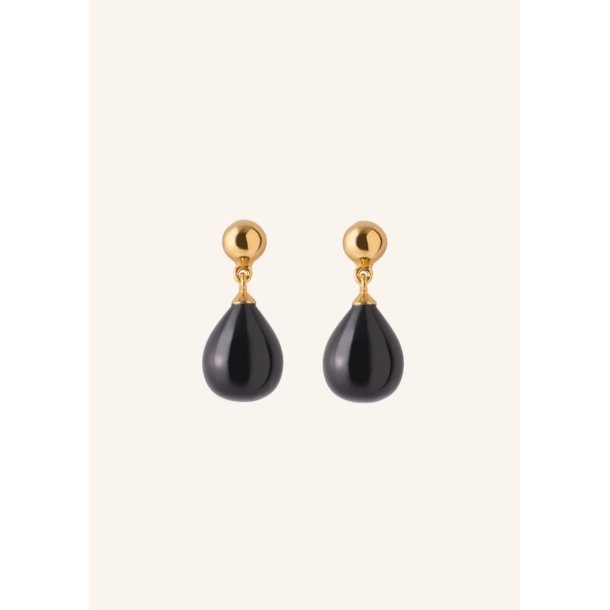 Pernille Corydon - Soft Rain Earrings - Guld - 18 mm