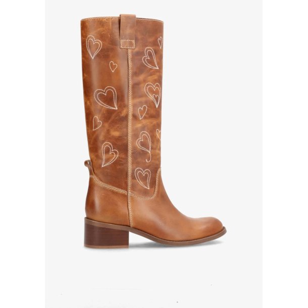 Phenumb - Leather Stitched Cognac - Heartscape Long 