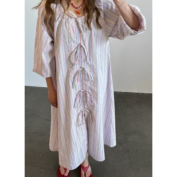 Sissel Edelbo - Stinne Kjole - Multi Stripes - Onesize