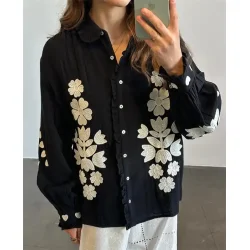 Sissel Edelbo - Rae Skjorte - Black - Onesize