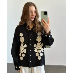 Sissel Edelbo - Rae Skjorte - Black - Onesize