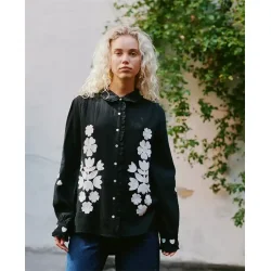 Sissel Edelbo - Rae Skjorte - Black - Onesize