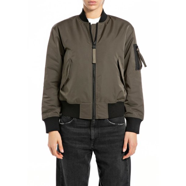 Replay - Jakke - Mud Green 