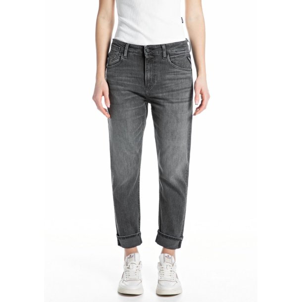 Replay - Marty - Slim Boy Fit - Jeans - Black Strech Denim