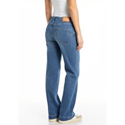 Replay - Melja Jeans - Relaxed Straight Fit - Comfort Blue Denim
