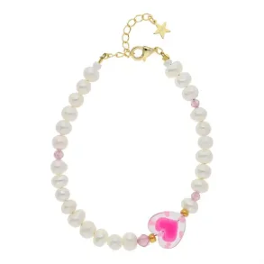 Nuni - Rosalia Armbnd - Pink - Onesize