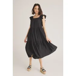 Luxzuz - Rufusana Kjole - Black