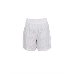 Black Colour - Milos Lace Shorts - Off White