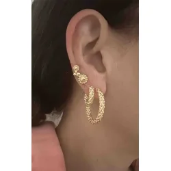 Nuni - Sabrina Large restikkere - Gold - Onesize