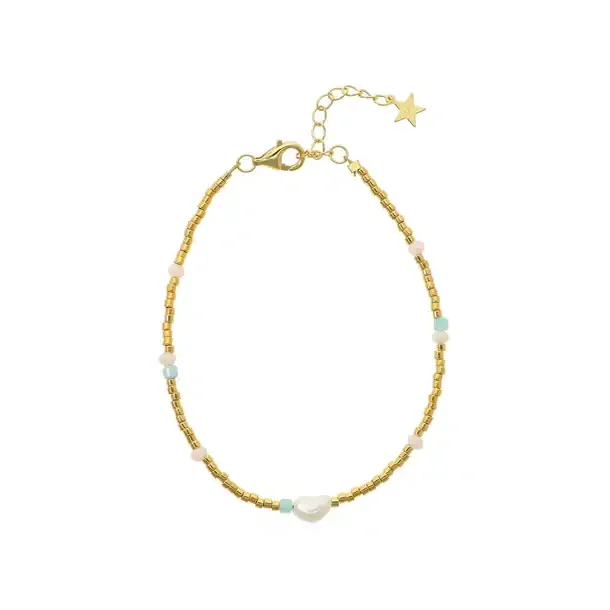 Nuni - Saga Armbnd - Gold - Onesize
