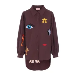 Hunkn - Sasha Skjorte - Brown