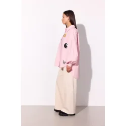 Hunkn - Sasha Skjorte - Pink