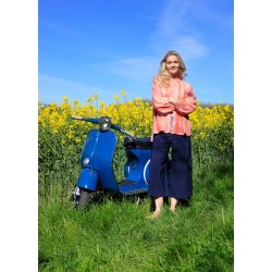 Black Colour - Davina Culotte Bukser - Navy