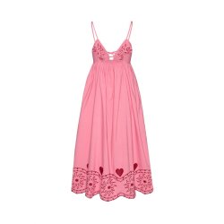 Sissel Edelbo - Geenie Strop Kjole - Geranium Pink - Onesize