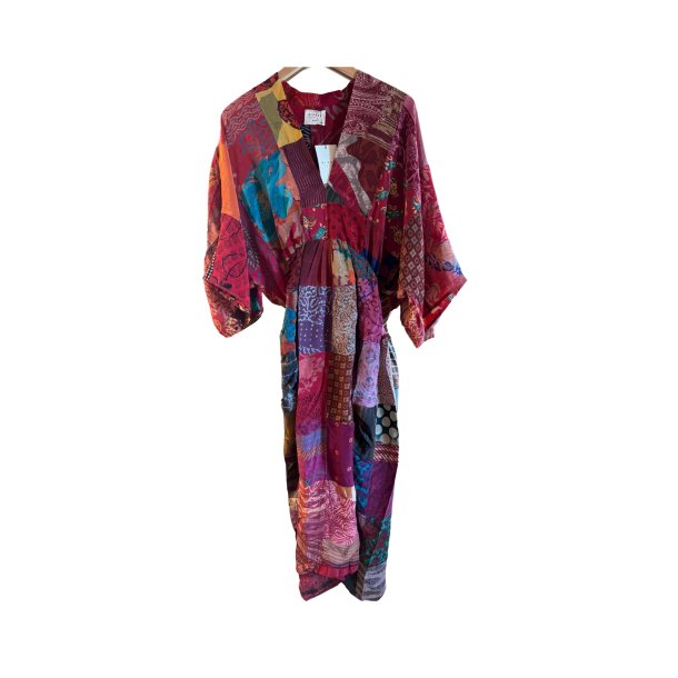 Sissel Edelbo - Juno Silk Patchwork Dress - Juno2 - S/M