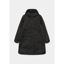 Selfhood - Hooded Coat - Black