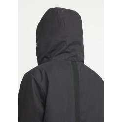 Selfhood - Hooded Coat - Black