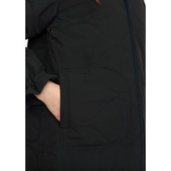 Selfhood - Quilted Coat - Black