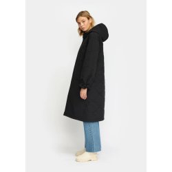 Selfhood - Quilted Coat - Black