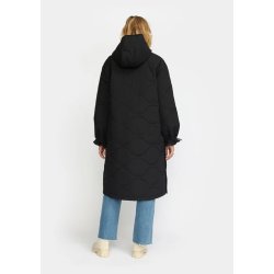 Selfhood - Quilted Coat - Black