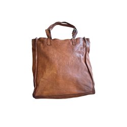  CAMPOMAGGI & CATERINA LUCCHI  - Shoppingtaske - Lder - Cognac - Onesize