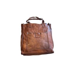  CAMPOMAGGI & CATERINA LUCCHI  - Shoppingtaske - Lder - Cognac - Onesize