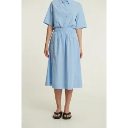 Basic apparel - Silje - Nederdel - Frozen fjord