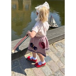 Sissel Clio mini skirt - Hazel Waffle