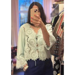 Sissel Edelbo - Anjali top - Crystal Blue - One Size