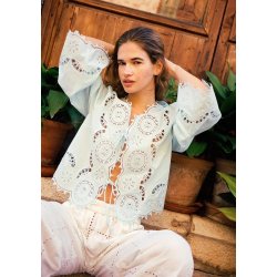 Sissel Edelbo - Anjali top - Crystal Blue - One Size