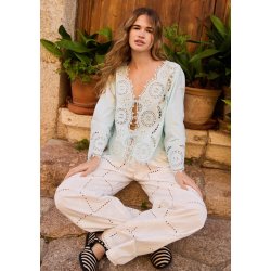 Sissel Edelbo - Anjali top - Crystal Blue - One Size