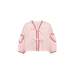 Sissel Edelbo - Astrid  mini top - Pink Checks