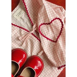 Sissel Edelbo - Astrid  mini top - Pink Checks
