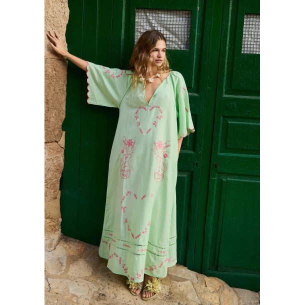 Sissel Edelbo - Belma Dress - Patina Green - Onesize