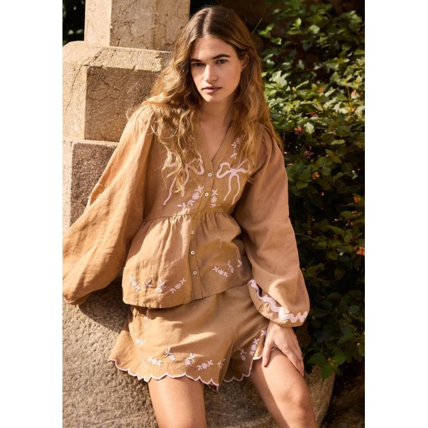 Sissel Edelbo - Belma Top - Light Hazel