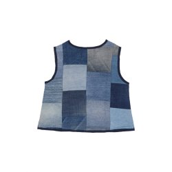 Sissel Edelbo - Blue Mini Vest - Blue Denim