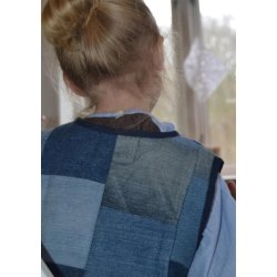 Sissel Edelbo - Blue Mini Vest - Blue Denim