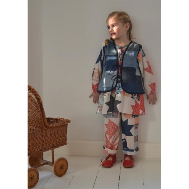 Sissel Edelbo - Blue Mini Vest - Blue Denim