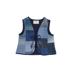 Sissel Edelbo - Blue Mini Vest - Blue Denim