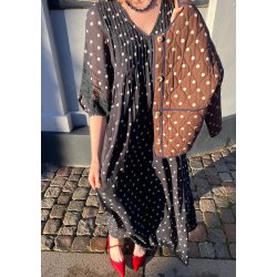 Sissel Edelbo - Bolette Dress - Black Dots - Onesize